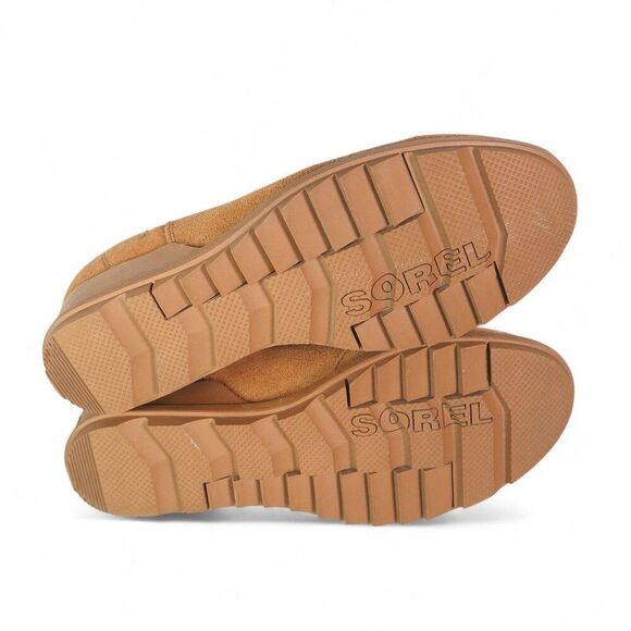 Sorel Evie II Suede Wedge Ankle Side Zip Booties Brown LL4726-242 Women's 10 - Picture 8 of 11